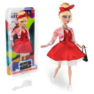 Лялька Emily Grace арт. KH24/001 в стильній червоній сукні, аксес, короб. 16,4*37,5*5,2 см KH24/001 фото