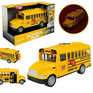 Автобус арт. WY940A інерція, світло, звук батар. короб. 23,5*11*15,5см WY940A фото