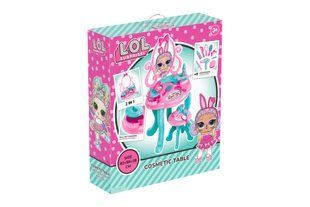 Косметичний столик з дзеркалом 2666 "LOL" на ніжках, в коробці ТЕХНОК 2666 фото